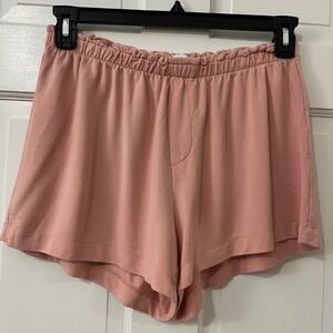 Lake Pajama Shorts Size S Pink Blush Lounge Soft Comfy Sleep